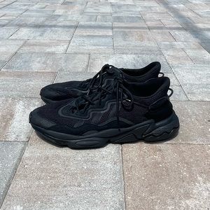 Adidas Ozweego All Black Shoes - Size 12